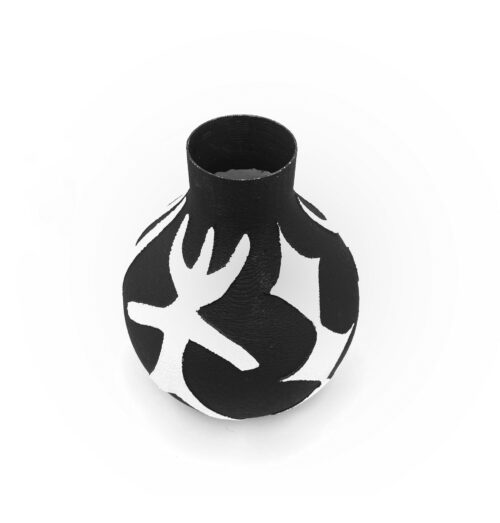 Pilpeled x Soon- Round Odin Vase Black